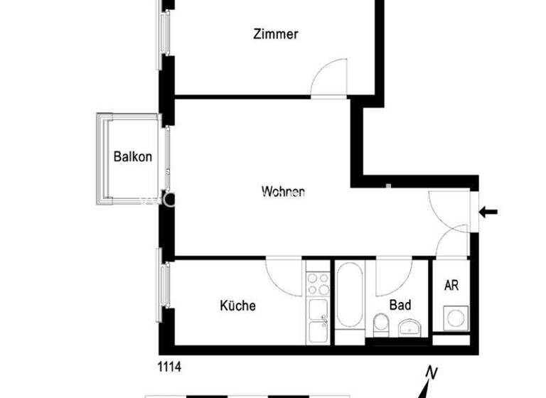 Studio zur Miete Tauschwohnung 507 € 2 Zimmer 50 m² 4. Geschoss Pankow Berlin 13187