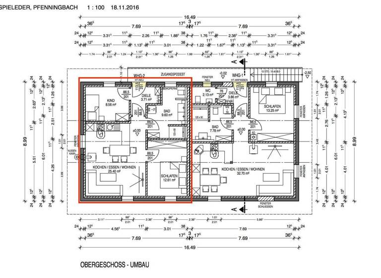 Wohnung zur Miete 550 € 3 Zimmer 60 m² Neukirchen Neuburg am Inn 94127