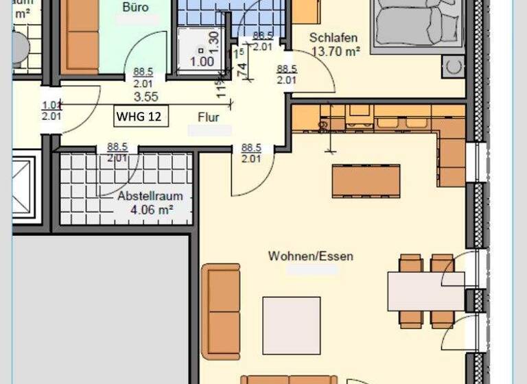 Wohnung zum Kauf provisionsfrei 261.000 € 3 Zimmer 77,6 m² Burhafe Wittmund / Leerhafe 26409