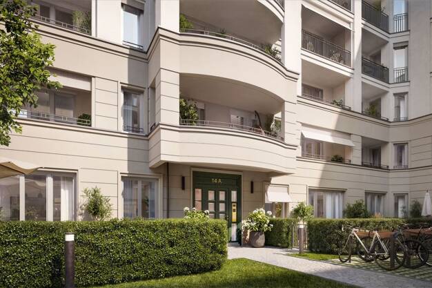 Wohnung zum Kauf - Neubau provisionsfrei 598.000 € 2 Zimmer 50,6 m² 2. Geschoss Kreuzberg Berlin 10965