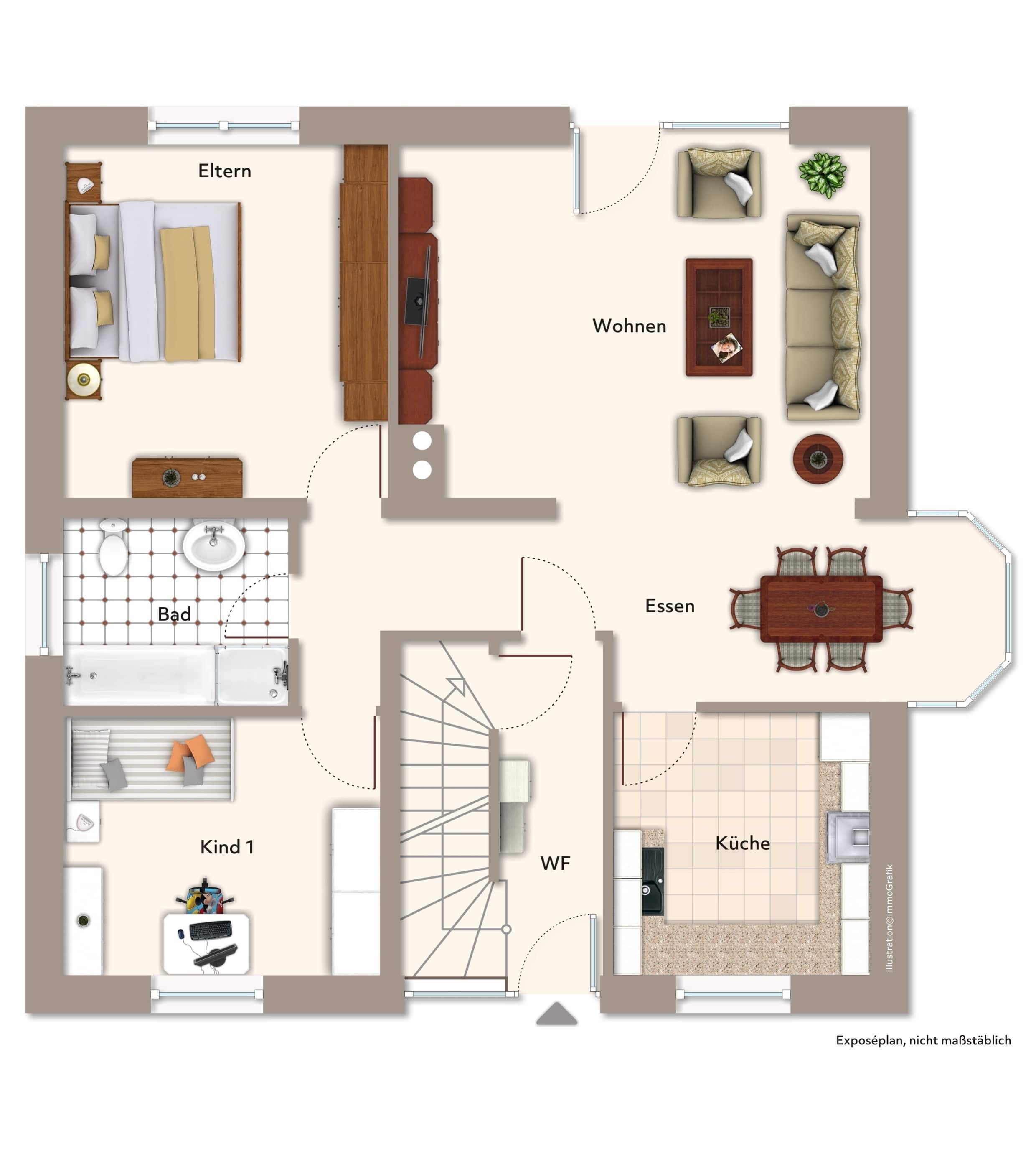 Einfamilienhaus zum Kauf 439.000 € 5 Zimmer 152 m²<br/>Wohnfläche 1.121 m²<br/>Grundstück Baumheide Bielefeld 33609