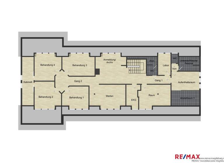 Wohnung zum Kauf 195.000 € 8 Zimmer 185 m² 1. Geschoss frei ab 01.04.2026 Am Langenkamp 29 Osterwieck 38835
