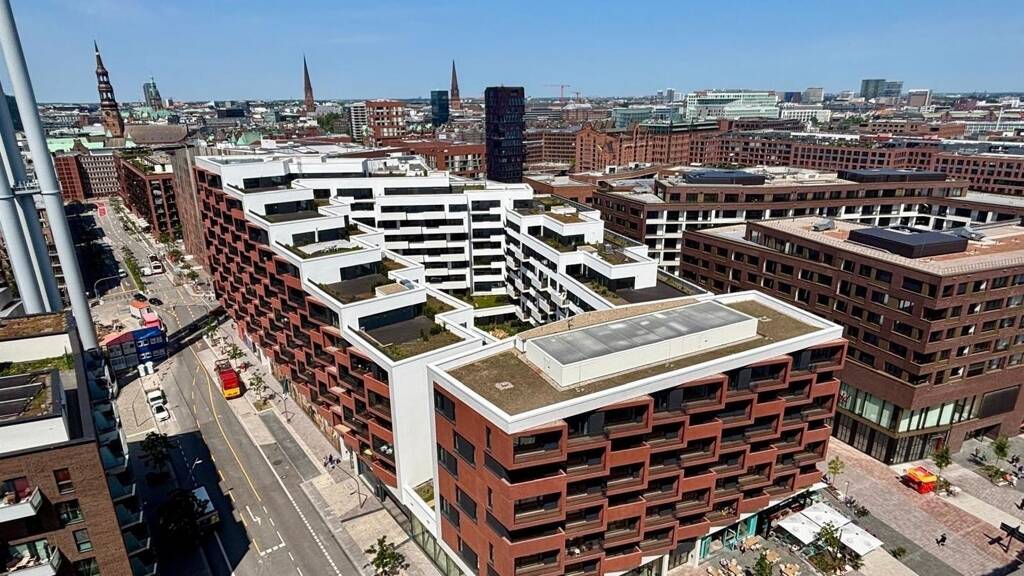 Studio zur Miete - Erstbezug 1.518 € 1 Zimmer 49 m² 2. Geschoss Überseeplatz 1 HafenCity Hamburg 20457