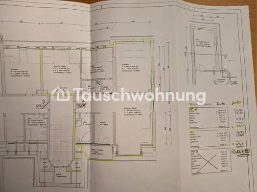 Wohnung zur Miete Tauschwohnung 1.210 € 4 Zimmer 128 m² 4. Geschoss Plagwitz Südwest 04229