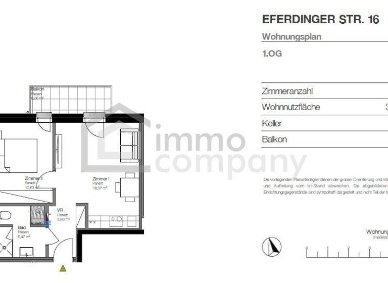 Wohnung zum Kauf 175.000 € 2 Zimmer 38 m² Pasching 4061