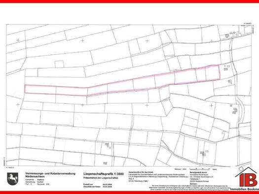 Grundstück zum Kauf 90.000 € 45.541 m² Grundstück Seefelderaußendeich Stadland 26937