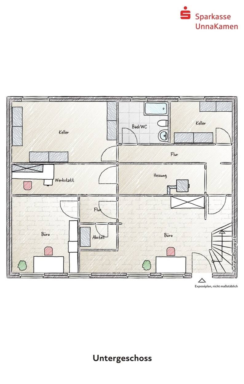 Doppelhaushälfte zum Kauf 245.000 € 4,5 Zimmer 153 m²<br/>Wohnfläche 447 m²<br/>Grundstück Massen Unna 59427