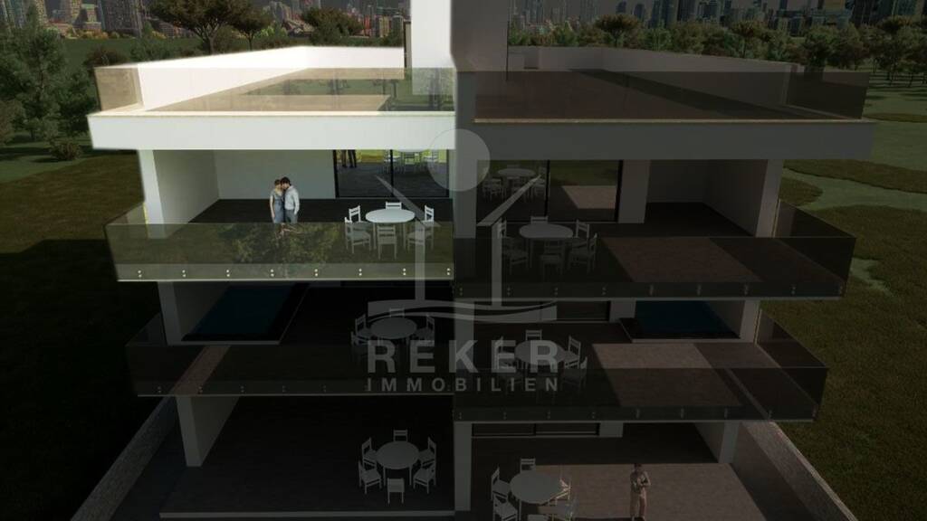 Penthouse zum Kauf - Erstbezug 1.400.000 € 4 Zimmer 311,2 m² 2. Geschoss Sukosan 23206