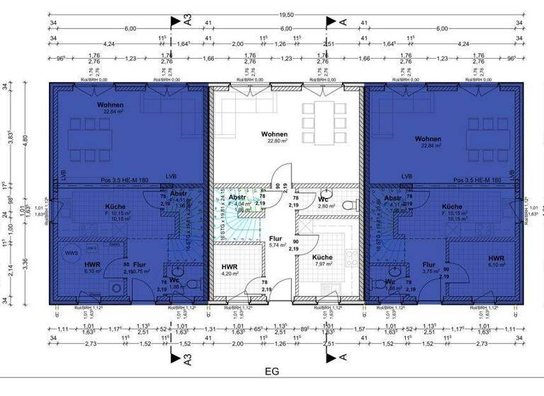 Reihenmittelhaus zum Kauf - Erstbezug 265.000 € 4 Zimmer 94 m² 154 m² Grundstück Wintermoor an der Chaussee Schneverdingen 29640