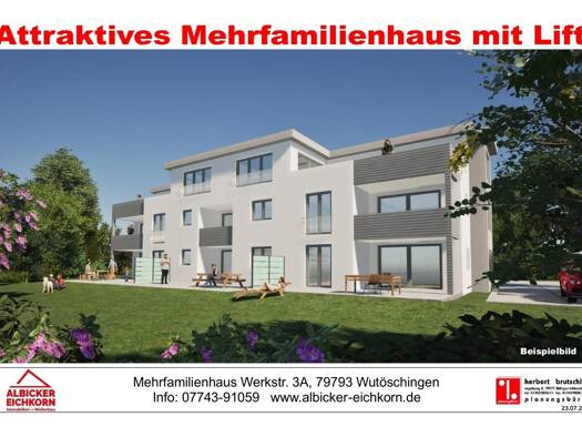 Wohnung zum Kauf 541.800 € 4 Zimmer 126 m² 3. Geschoss Wutöschingen 79793