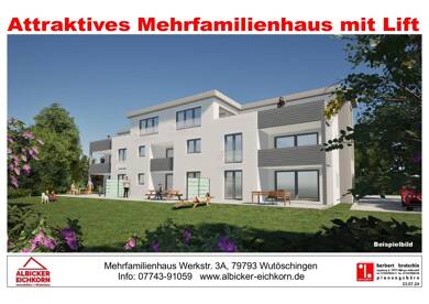 Wohnung zum Kauf 541.800 € 4 Zimmer 126 m² Dachgeschoss, 3. Geschoss Wutöschingen Wutöschingen 79793