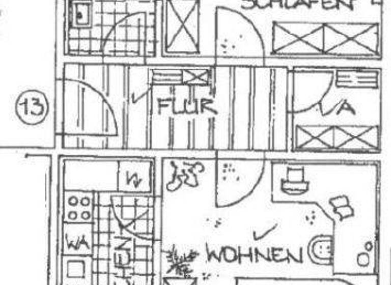 Wohnung zur Miete 323 € 2 Zimmer 58,2 m² 4. Geschoss frei ab 01.06.2026 Fritz-Matzschke-Str. 7 we 13 Schloßchemnitz Chemnitz 09113