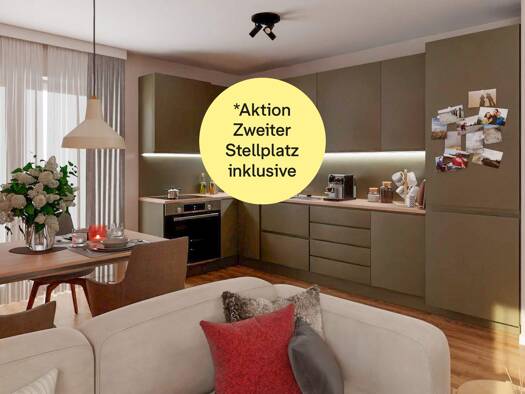 Wohnung zum Kauf - Neubau provisionsfrei 329.900 € 2 Zimmer 54,4 m² 2. Geschoss frei ab 01.08.2026 Dörpsring 2 Hasloh 25474