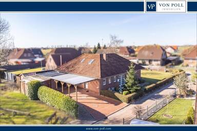 Bungalow zum Kauf 279.900 € 6 Zimmer 191,7 m² 978 m² Grundstück Grimersum Krummhörn / Grimersum 26736