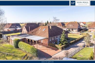 Bungalow zum Kauf 279.900 € 6 Zimmer 191,7 m² 978 m² Grundstück Grimersum Krummhörn / Grimersum 26736