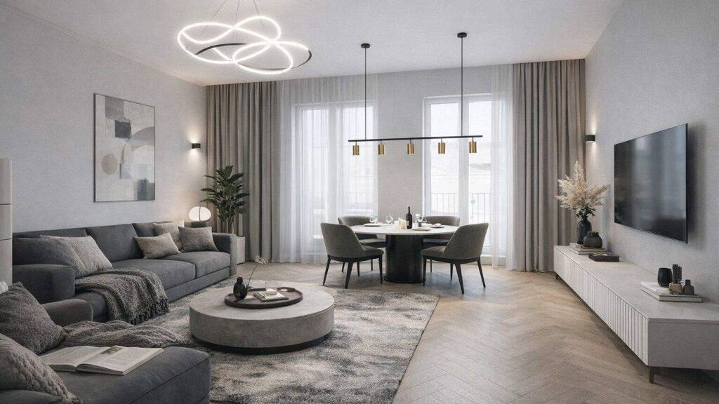 Terrassenwohnung zum Kauf - Erstbezug 1.372.950 € 5 Zimmer 165 m² 3. Geschoss Wien 1020