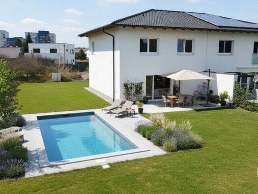 Doppelhaushälfte zum Kauf - Erstbezug 575.000 € 130 m² 348 m² Grundstück Grabenhof Wels 4600