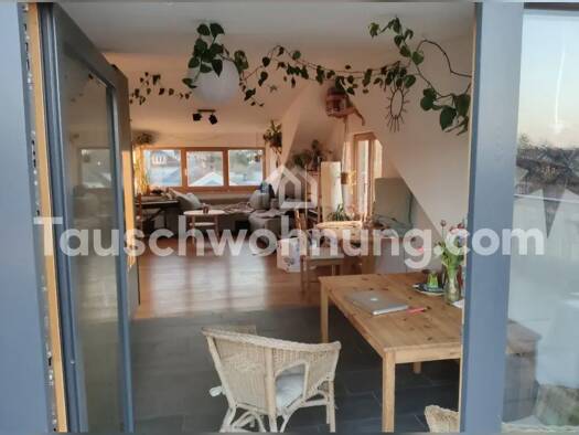 Wohnung zur Miete Tauschwohnung 1.600 € 3 Zimmer 77 m² Dachgeschoss Zähringen Freiburg im Breisgau 79108