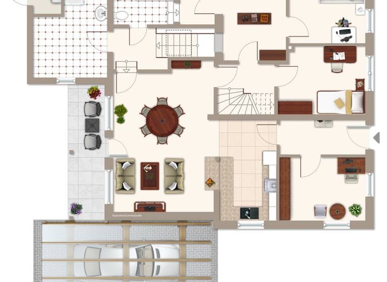 Doppelhaushälfte zum Kauf 369.000 € 6 Zimmer 165 m² 490 m² Grundstück Wunstorf 31515
