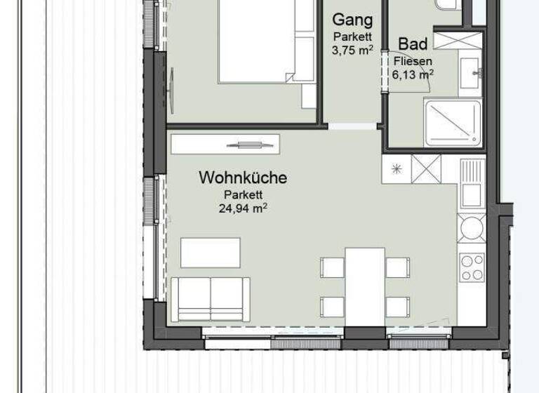 Wohnung zum Kauf - Erstbezug 562.000 € 2 Zimmer 57 m² Bad Ischl 4820