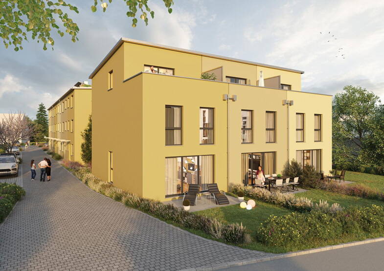 Reihenmittelhaus zum Kauf - Neubau provisionsfrei 499.000 € 5 Zimmer 134 m² 201 m² Grundstück Freihofstraße Burg-Gräfenrode Karben 61184