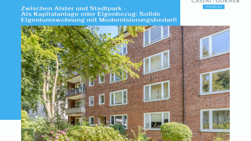Wohnung zum Kauf 309.000 € 2 Zimmer 60 m² 3. Geschoss Barmbek-Süd Hamburg 22083