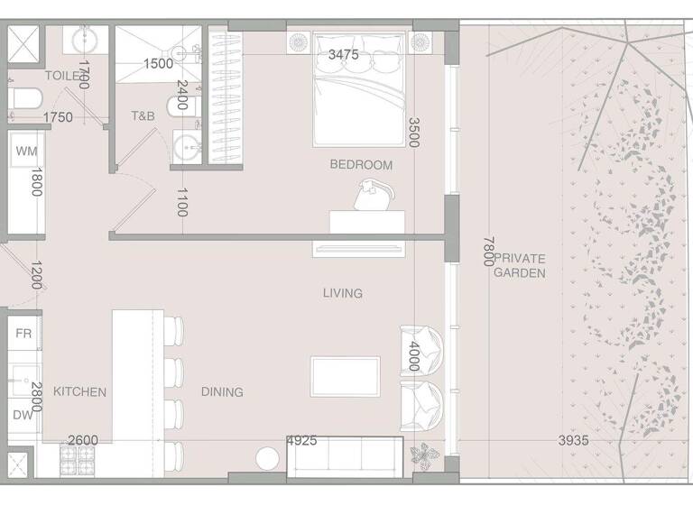 Wohnung zum Kauf provisionsfrei 363.272 € 2 Zimmer 94,3 m² Dubai 00000