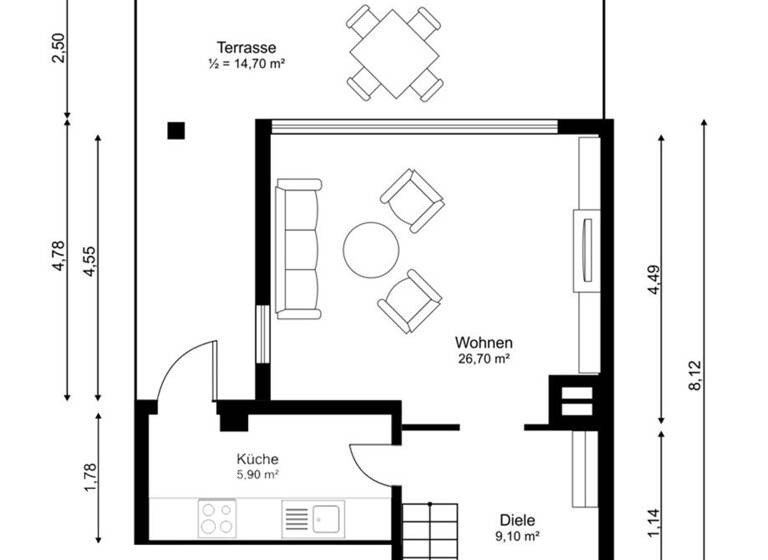 Wohnung zum Kauf 589.000 € 3 Zimmer 90 m² Scharbeutz 23683