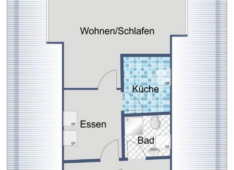 Wohnung zur Miete 583 € 2 Zimmer 67,2 m² frei ab 01.05.2026 Bunsenstraße 9 D Nord-Holland Kassel 34127