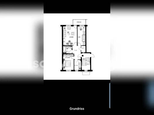 Wohnung zur Miete Tauschwohnung 1.000 € 3 Zimmer 67 m² Niendorf Hamburg 22523