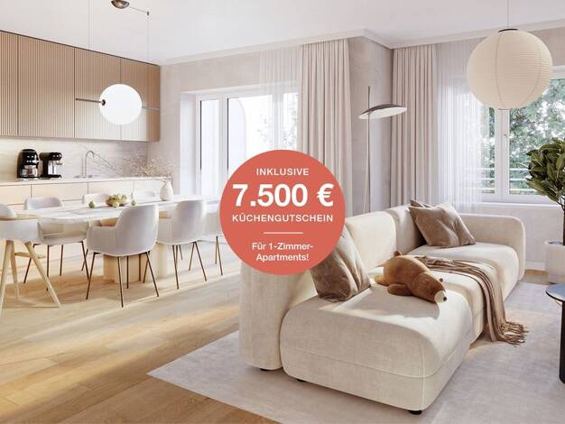 Wohnung zum Kauf - Erstbezug provisionsfrei 295.000 € 1 Zimmer 42,7 m² 4. Geschoss frei ab 28.02.2027 Liebermannstraße 70 Weißensee Berlin 13088