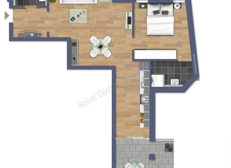 Wohnung zum Kauf 249.900 € 2 Zimmer 60,6 m² 1. Geschoss Pfungstadt 64319