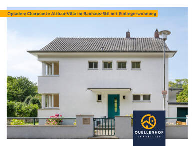 Villa zum Kauf 999.000 € 8 Zimmer 264 m² 767 m² Grundstück Opladen Leverkusen / Opladen 51379