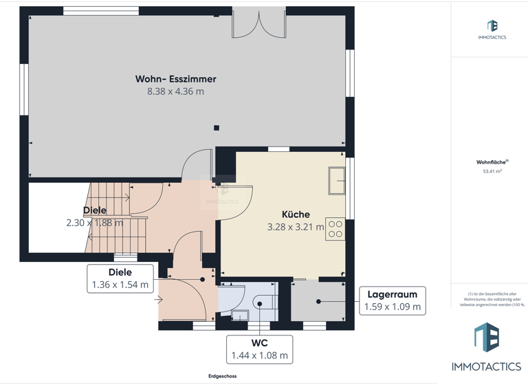 Einfamilienhaus zum Kauf 549.000 € 4 Zimmer 106 m² 838 m² Grundstück Bad Kreuznach 55545