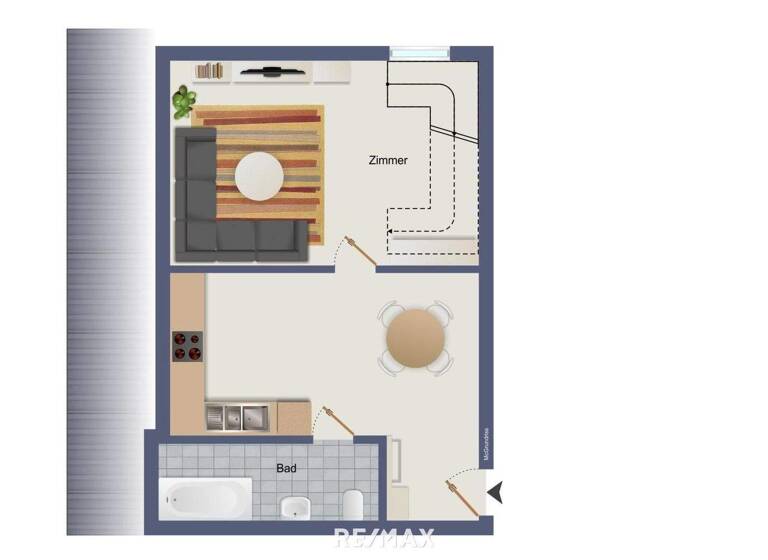 Wohnung zum Kauf 99.000 € 2 Zimmer 62,2 m² 2. Geschoss Deutschlandsberg 8523