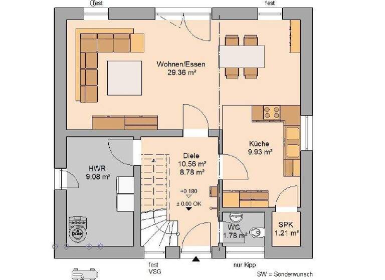 Einfamilienhaus zum Kauf provisionsfrei 531.900 € 4 Zimmer 119 m² 876 m² Grundstück Eckersbach Zwickau 08066
