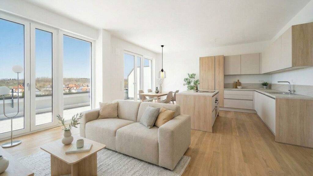Wohnung zum Kauf - Erstbezug provisionsfrei 889.900 € 3 Zimmer 108,6 m² 4. Geschoss Fürstenfeldbruck 82256