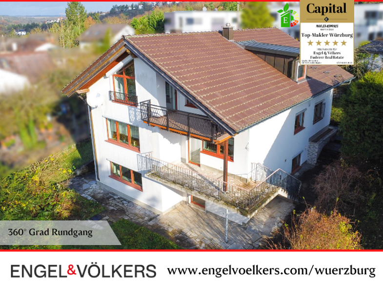 Einfamilienhaus zum Kauf 735.000 € 7,5 Zimmer 252 m² 1.369 m² Grundstück Unterdürrbach Würzburg 97080