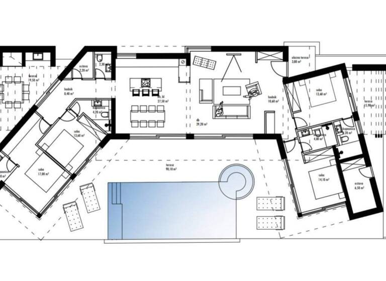 Haus zum Kauf 1.200.000 € 5 Zimmer 204 m² Posedarje