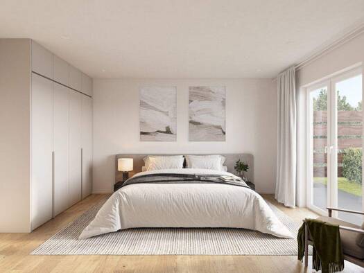 Terrassenwohnung zum Kauf - Erstbezug 531.200 € 2 Zimmer 66,4 m² EG Weißensee Berlin 13086