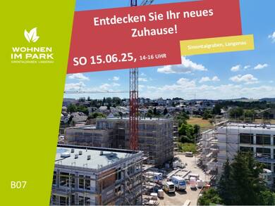 Wohnung zum Kauf - Neubau 399.900 € 2 Zimmer 76,8 m² Am Simontalgraben 23 Langenau Langenau 89129