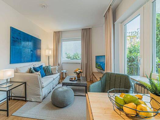 Wohnung zur Miete 1.290 € 1 Zimmer 30 m² 1. Geschoss frei ab 01.01.2026 Nordend-West Frankfurt am Main 60318