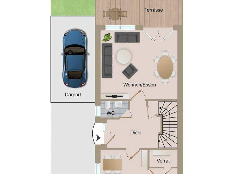Doppelhaushälfte zum Kauf 335.000 € 4 Zimmer 110 m² 367 m² Grundstück Sassenberg 48336