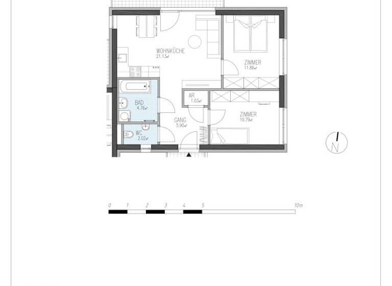 Wohnung zum Kauf 274.860 € 3 Zimmer Sankt Leonhard Graz 8010