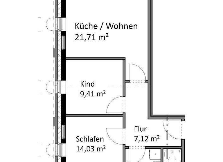 Wohnung zur Miete - Erstbezug 845 € 3 Zimmer 62,6 m² frei ab 01.12.2026 Mushardstraße 11 Loxstedt 27612