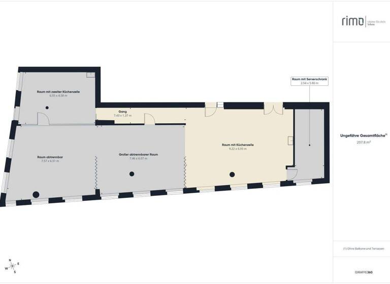 Büro zur Miete 3.442 € Am Garnmarkt 8 Götzis 6840