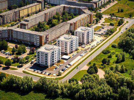 Wohnung zur Miete 1.590 € 5 Zimmer 123,9 m² 4. Geschoss Ilja-Ehrenburg-Straße Toitenwinkel Ost 18147