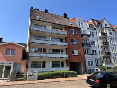 Wohnung zur Miete 520 € 3 Zimmer 61 m² 2. Geschoss Adlerstraße 25 Holstentor - Nord Lübeck-St. Lorenz-Nord 23554