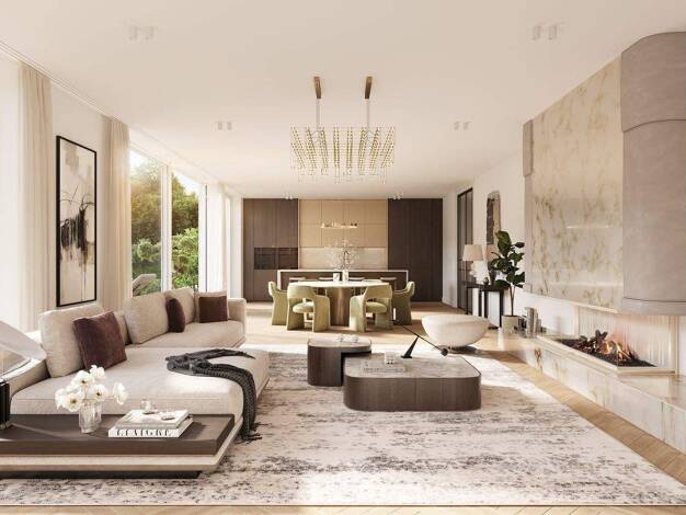 Wohnung zum Kauf - Neubau provisionsfrei 3.224.700 € 4 Zimmer 154 m² 1. Geschoss frei ab sofort Stuberstraße 25 Neuhausen-Nymphenburg München 80638