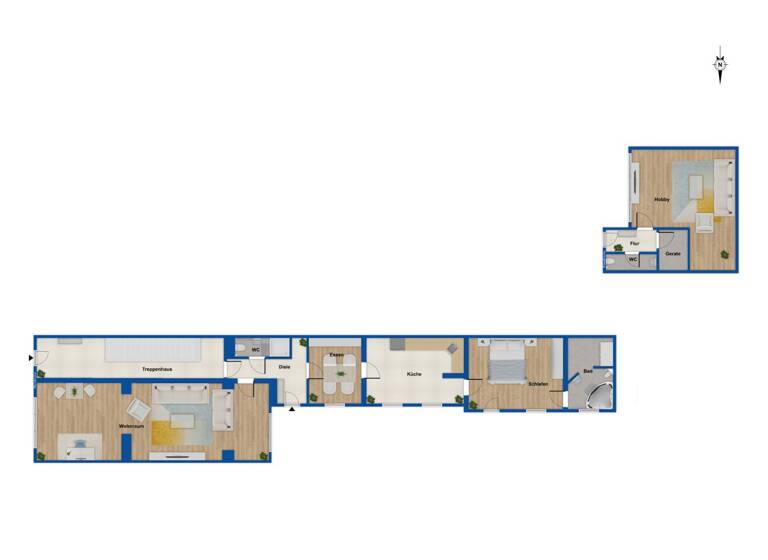 Mehrfamilienhaus zum Kauf 389.000 € 13 Zimmer 312 m² 282 m² Grundstück Cracau Krefeld 47799